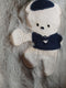 Baby Fleece Snowsuit met Capuchon Geel 12-18 Maanden