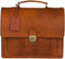 BURKELY Scott Briefcase 2 - Laptoptas 15 inch - 2 A4 document vakken - Cognac