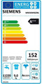 Siemens iQ700 - Wasmachine - 9kg laadvermogen - 1600rpm centrifuge