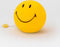 Mr Maria - Smiley® Star Light - 25 cm - dimbaar - Geel