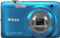 Nikon Coolpix S3100 - Compactcamera - 14 Megapixel - 5x zoom - Blauw