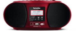 Technisat DigitRadio 1990 - Portable Radio/DAB(+)/CD-speler - DAB DAB+ FM-Radio - Rood