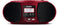 Technisat DigitRadio 1990 - Portable Radio/DAB(+)/CD-speler - DAB DAB+ FM-Radio - Rood