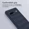 iMoshion Hoesje Geschikt voor Google Pixel 7a Hoesje Siliconen - iMoshion EasyGrip Backcover - Donkerblauw