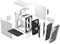 Fractal Design Torrent Compact - Tower Behuizing - 2x 180mm PWM Ventilatoren - Wit
