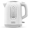 Black & Decker BXKE2204E - Waterkoker 1,7L 2200W - 360 graden draaibaar Wit