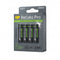 GP ReCyko Pro - Oplaadbare AA batterijen - Snelle flits opstarttijd - Zwart (4 stuks)
