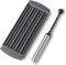 AdHoc Icestick Wijnglaskoelstaaf RVS - Koelt snel - 18,5 cm (2 st)