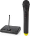 Nedis Draadloze Microfoonset - 1 Kanaal - 1 Microfoon - Cardioïde - 40 Hz - 15 kHz - 1500 Ohm - -97 dB - Volumebediening - Zwart