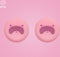 Tanooki Thumb Grips voor PS4 en PS5 - Roze
