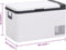 vidaXL - Koelbox - met - handvat - 25 - L - PP - & - PE - zwart - en - wit