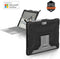 Urban Armor Gear Metropolis - Backcover voor Microsoft Surface Go - Volledige bescherming met standaard - Zwart