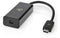 Nedis CCGB64453BK02 - USB-C naar Mini DisplayPort Adapter - 20cm - Zwart