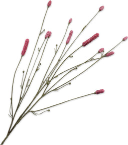 Silk-ka Kunstbloem-Zijden Bloem Pimpernel Tak Roze 84 cm