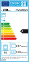 Etna FIV560RVS - Inductie fornuis 60 cm - 4 kookzones 5800 W - RVS