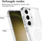 iMoshion Hoesje Geschikt voor Samsung Galaxy S24 Hoesje - iMoshion Rugged Air Geschikt voor MagSafe case - Transparant