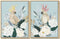 Schilderij DKD Home Decor 60 x 4 x 80 cm Blommor Tropisch (2 Stuks)