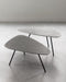 DTP Home Coffee table Plectro Air, set of 2,38x90x50 cm (color: Frost) / 34x100x60 cm (color: Dusk), mortex