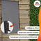 Style 120 cm - Balkonscherm - Wasbare bekleding - Zand