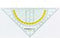 Linero Geodriehoek 15 Centimeter - 45-Graden