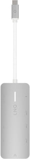Linq 8in1 8K PRO USB-C Multiport Hub - 140W Oplaadpoort - HDMI 2.1 tot 8K - Off-white