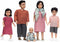 Lundby Set - Poppenhuisfamilie 'Jamie' (5-Delig)