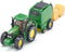 SIKU John Deere Tractor met Balenpers - Speelgoedvoertuig
