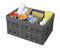 Sunware - Square vouwkrat 46L antraciet - 54 x 38 x 26,5 cm