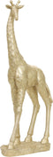 Light & Living Ornament Giraffe - Goud - 30x17x66cm - Modern