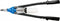 Klinkhamer - Popnageltang - 530 mm met 5 verwisselbare koppen max. 6,4 mm (1 stuk)