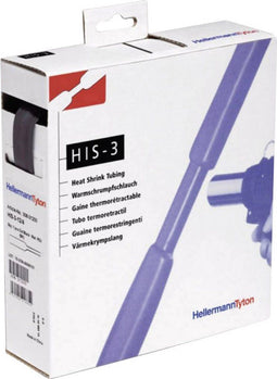 HellermannTyton 308-31207 Krimpkous zonder lijm Groen, Geel 12 mm 4 mm Krimpverhouding:3:1 5 m