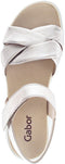Gabor Sandaal 64.812.62 - Platte sandalen - Verstelbare band - Champagne Goud