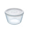 Ronde Lunchtrommel met Deksel Pyrex Cook & Freeze 1,1 L 15 x 15 x 10 cm Transparant Siliconen Gla...