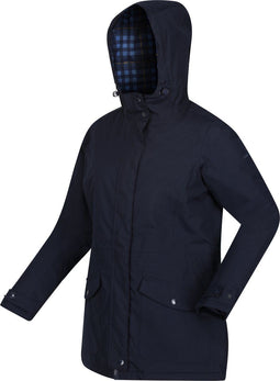 Regatta Brigida Parkajack Dames Navy Maat Xl