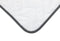 H&C Antibacteriële Matrasbeschermer - 90 x 200 cm - Microban Technologie Soft Touch - Wit