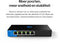 Linksys LN2305P - Netwerk Switch - 5-poorts PoE+ 2,5 Gbps - Zwart