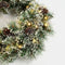 Black Box Trees Vandans Kerstkrans met LED Verlichting - Ø60 cm - Groen Frosted