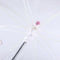 Disney Peppa Pig paraplu - transparant/roze - D71 cm - voor kinderen