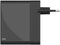 Sitecom CH-1003 - GaN Power Delivery Wandoplader 140 W - 2x USB type-A 3x USB type-C - LED-scherm