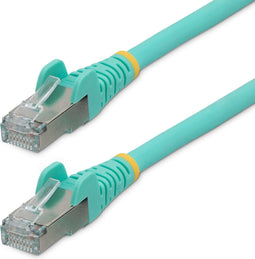 StarTech 2 meter CAT6A 10 Gigabit Netwerkkabel LSZH - 10GbE S/FTP - Lichtblauw