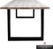 Old Inn - Boomstamtafel Eiken 280x100cm met U poot smal