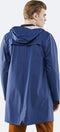 Rains Long Jacket 1202 - Regenjas - Waterbestendig en lichtgewicht - Klein Blue