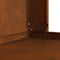 vidaXL - Vuurtoren - met - Schouw - 80x50x96 - cm - Weerbestendig - Staal