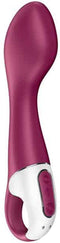 Satisfyer, Bluetooth G-spot vibrator, Big Heat, 22,5 cm, met app, met warmtefunctie, gemaakt van siliconen