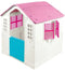 Dolu 2578 - Speelhuisje - Huisdierluikje - Roze/Wit