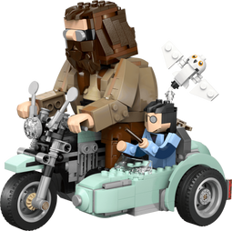 LEGO Harry Potter - Hagrid en Harry's rit op de motor (76443) - 617 steentjes