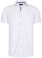 Cappuccino Italia - Heren Overhemden Korte Mouw Palermo - Wit - Maat 3XL