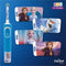 Oral-B D100k - Elektrische tandenborstel - Voor kinderen vanaf 3 jaar - Frozen 2 stickers (1 pack)