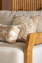 Dutch Decor MORGAN - Sierkussen 45x45 cm - Irish Cream - beige - Inclusief binnenkussen