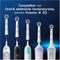 Oral-B Pro 3D White - Opzetborstels - Unieke polijstkop voor wittere tanden - (10 stuks)